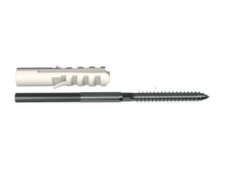 ТН МВС 125/90 мм, крепление хомута трубы с дюбелем 180 мм, шт. - 1